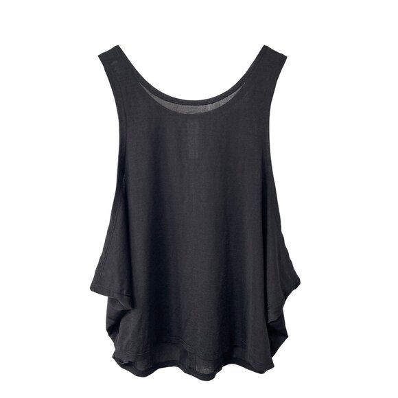 Varley Buckley Tank 2.0 Size Small Black Sleeveless Open Back Polyester Sporty - Picture 4 of 8